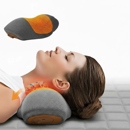 Heated Cervical Neck Massager Pillow – Carevitly Neck Support