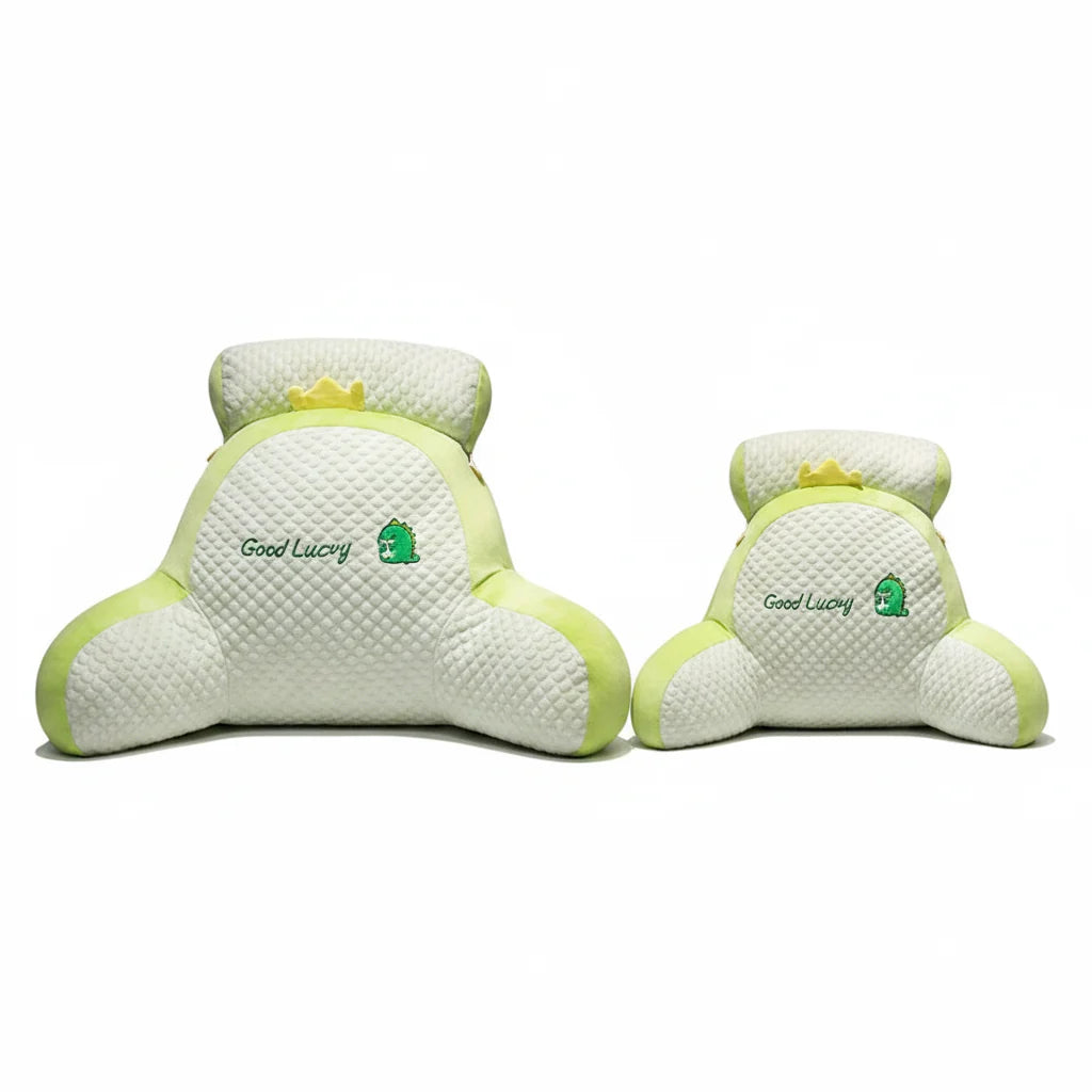Ergonomic Reading Pillow for Adults with Cooling Cover & Back Support