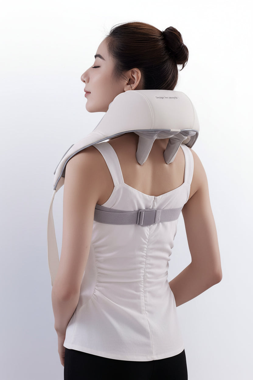 Carevitly Electric Neck & Shoulder Massager, Kneading