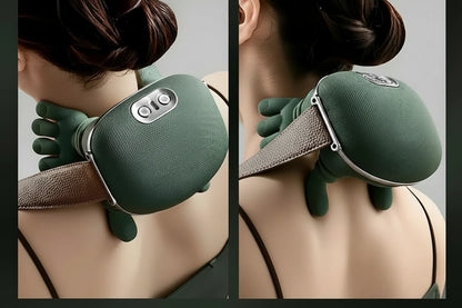 Carevitly N7 Heated Neck & Shoulder Massager with Kneading Massage