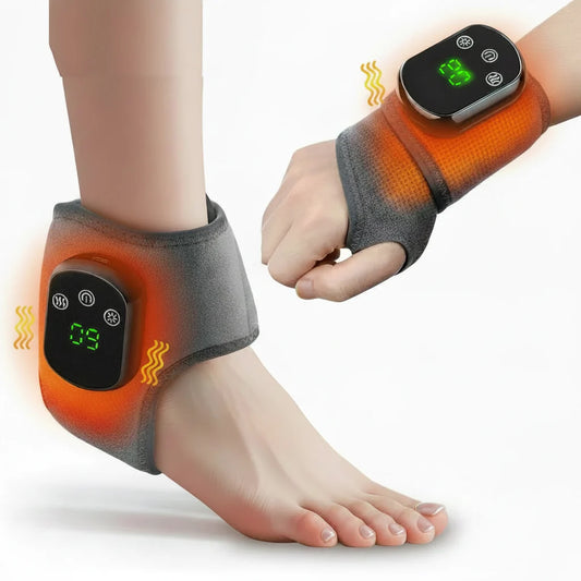 Electric Heated Wrist Brace with Gentle Vibration – Adjustable Comfort Wear