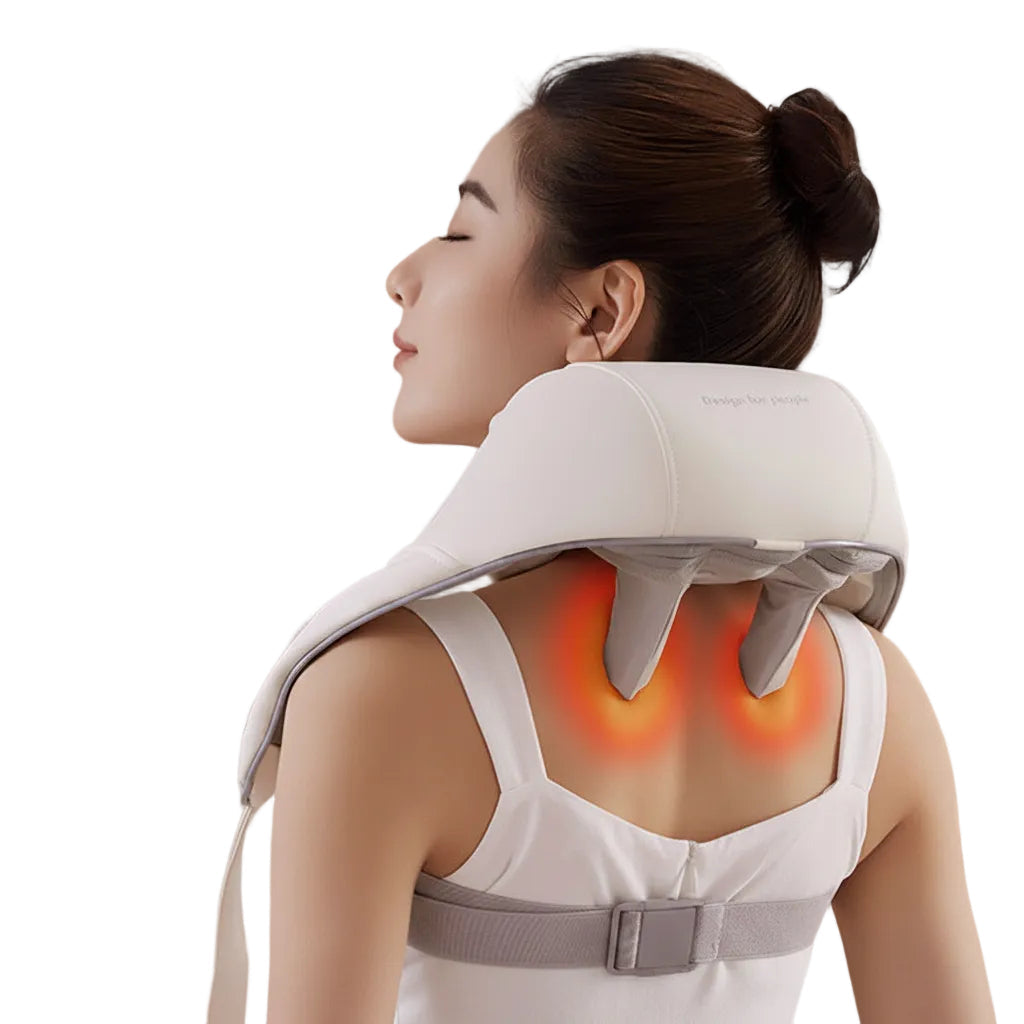 Carevitly Electric Neck & Shoulder Massager, Kneading