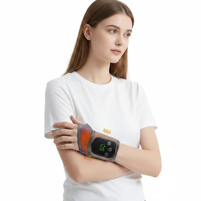 Electric Heated Wrist Brace with Gentle Vibration – Adjustable Comfort Wear