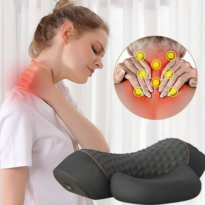 Heated Cervical Neck Massager Pillow – Carevitly Neck Support