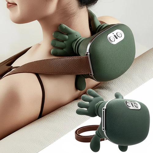 Carevitly N7 Heated Neck & Shoulder Massager with Kneading Massage