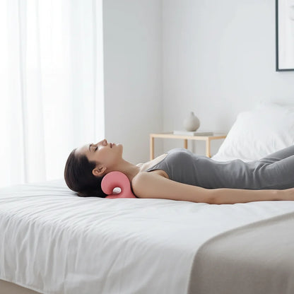Carevitly-Neck Support Pillow for Alignment & Comfort