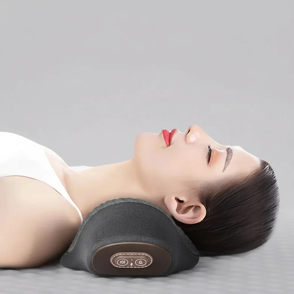 Heated Cervical Neck Massager Pillow – Carevitly Neck Support