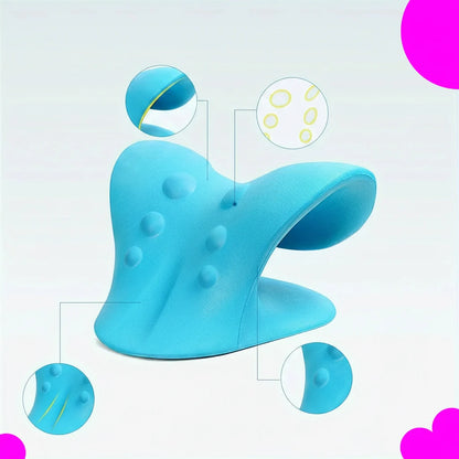 Carevitly-Neck Support Pillow for Alignment & Comfort
